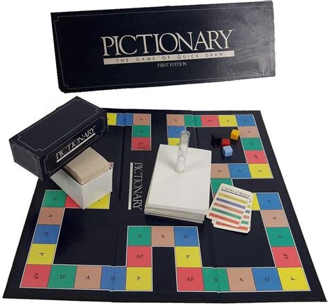 Toys & Hobbies Vintage 1985 Pictionary The Game of Quick Draw Board Game Replacement Pieces ...