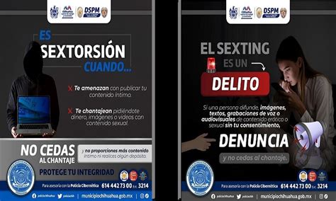 Busca Policía Municipal Prevenir El Sexting Y La Sextorsión