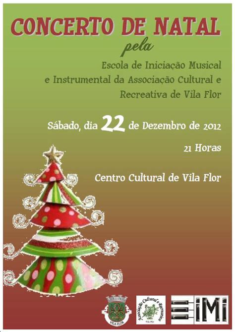 Concerto De Natal Centro Cultural De Vila Flor Turismo Bragan A