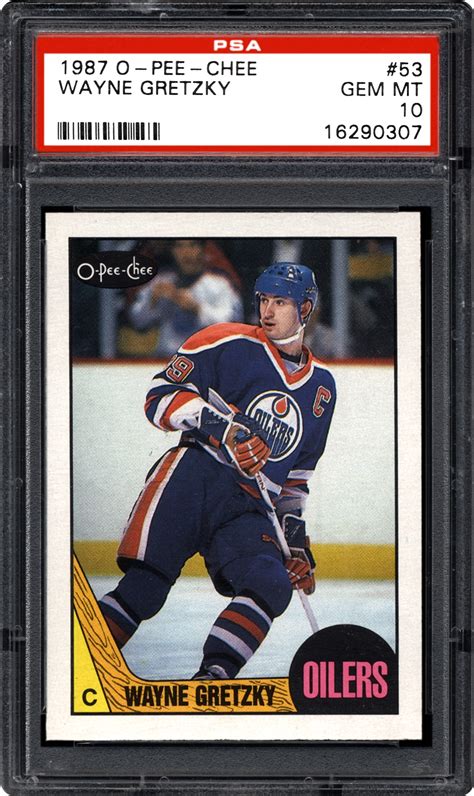 1987 O-Pee-Chee Wayne Gretzky | PSA CardFacts™