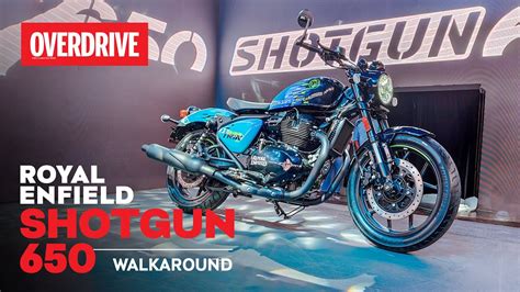 Royal Enfield Shotgun First Look Overdrive Youtube