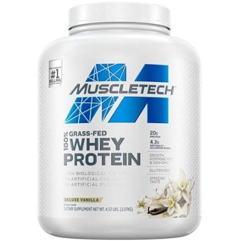 100 Whey Protein MuscleTech Proteína Suero de Leche 4 57 Lb