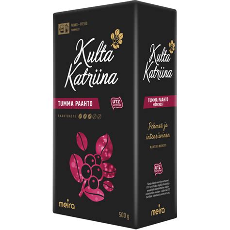 Kulta Katriina Tumma Paahto Pannukahvi Utz G