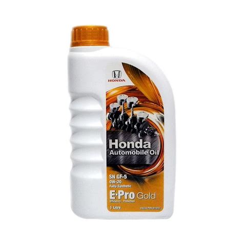 Jual Oli Mesin Mobil Honda E Pro EPRO Gold 0W 20 Full Sintetik 1 Liter