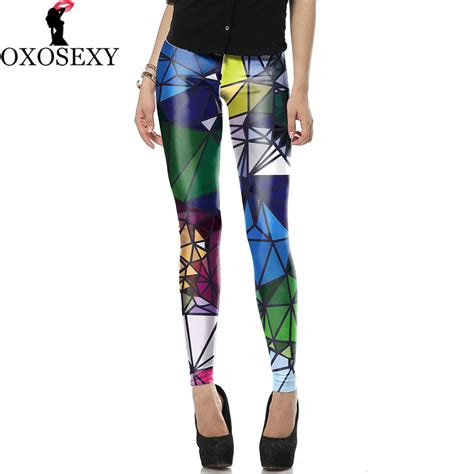 Buy Autumn Sexy Legging High Elastic Legins Geometric