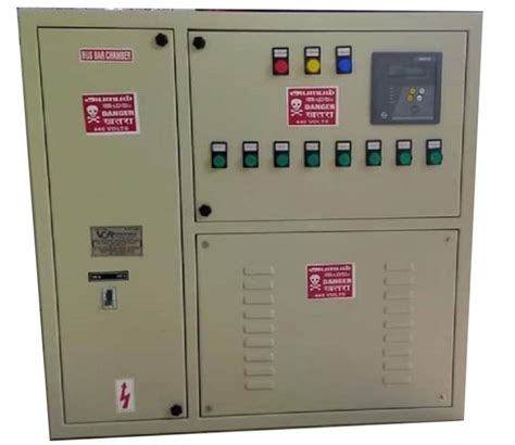 Single Phase V Mild Steel Electric Control Panels Upto Amps