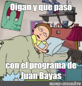 Meme Oigan y que pasó con el programa de Juan Bayas All Templates