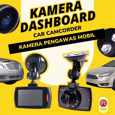 Jual Kamera Dashboard Camera Mobil Depan Perekam Video Dvr Camcorder