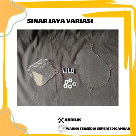 Jual COVER CVT NMAX OLD NMAX NEW AEROX OLD AEROX NEW AKRILIK TUTUP