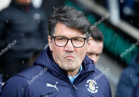 Luton Town Manager Mick Harford Editorial Stock Photo Stock Image