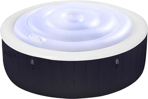 Amazon Ft Inflatable Hot Tub Cover With Handle Insulated Hot Tub Lid For Outdoor