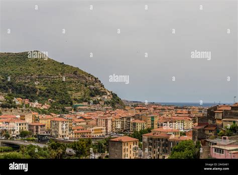 A typical view in Ventimiglia Italy Stock Photo - Alamy