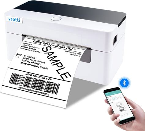 Amazon Vretti Shipping Label Printer Bluetooth Thermal Label