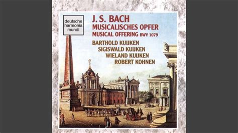 Musikalisches Opfer Musical Offering Bwv Ricercar A