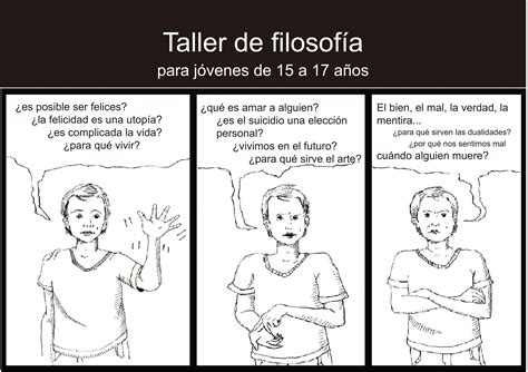 Taller de filosofía para adolescentes impartido en la Biblioteca