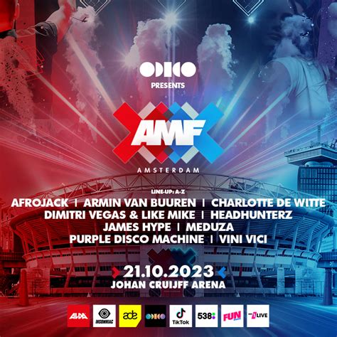 Amf Amsterdam 21 October 2023 Johan Cruijff Arena