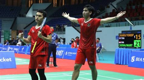 Hasil Singapore Open 2022 Leo Daniel Juara Usai Kalahkan Fajar Rian