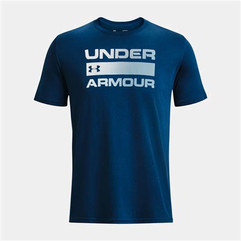 UNDER ARMOUR เสอเทรนนงคอกลมผชาย รน UA TEAM ISSUE WORDMARK SS