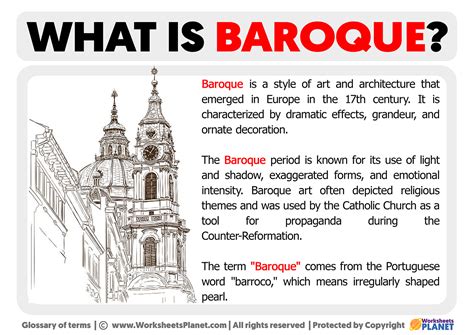 What Is Baroque Definition Of Baroque