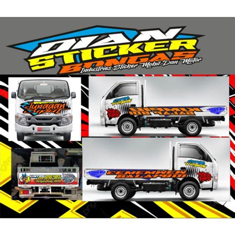 Jual Stiker Isuzu Traga Custom Full Shopee Indonesia