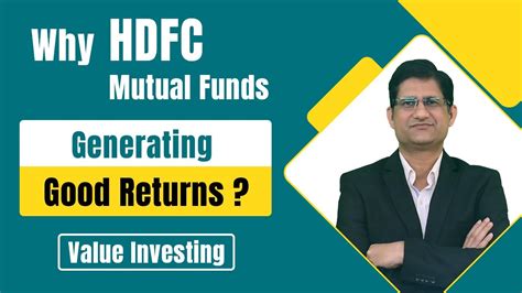 Best HDFC Mutual Fund I How HDFC Mutual Funds Are Generating Very Good