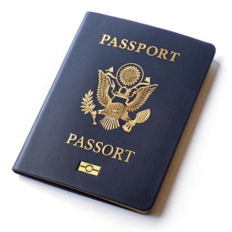 Passport Isolated On Transparent Background Premium AI Generated Image