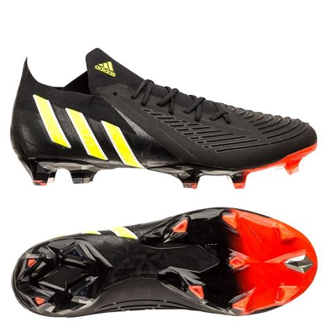 Adidas Predator Edge Low Fg Shadowportal Schwarz Gelb Rot