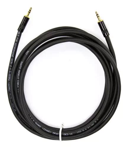 Cable de audio estéreo Santo Angelo P2 a P2 25 metros MercadoLibre