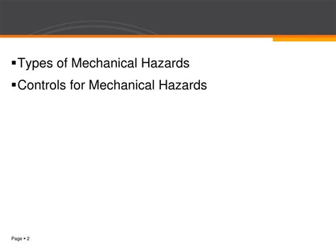 Ppt Mechanical Hazards Powerpoint Presentation Free Download Id