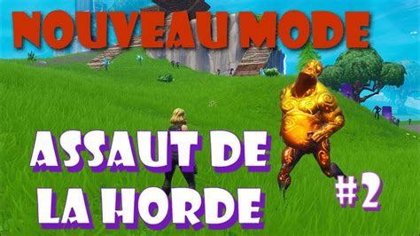 ON EXPLOSE LE RECORD DANS LE MODE ASSAUT DE LA HORDE Fortnite