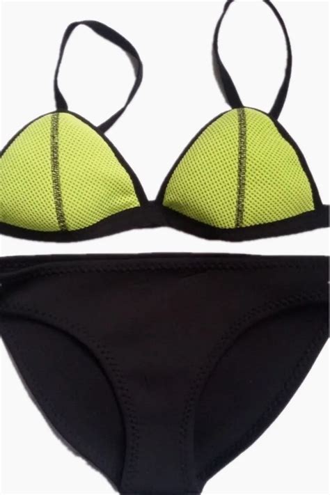 New Summer Mesh Swimwear Women Swimsuit Sexy Neoprene Bikini Set Biquini S M L Xl Buy