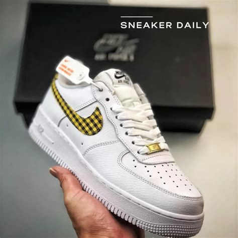 Giày Nike Air Force 1 Low Bronzine Gingham Dz2784 102 Sneaker Daily