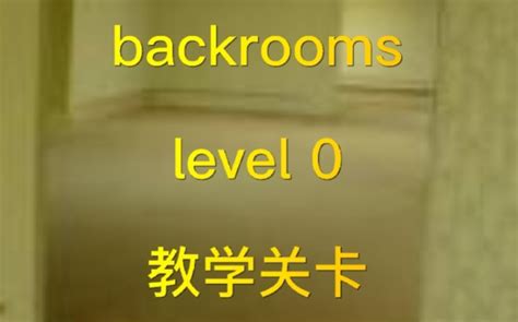 【backrooms层级介绍】level 0 教学关卡 哔哩哔哩