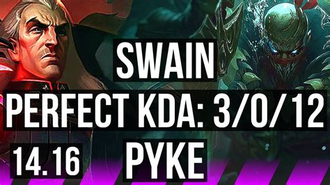 SWAIN Brand Vs PYKE Xayah SUP 3 0 12 NA Challenger 14 16