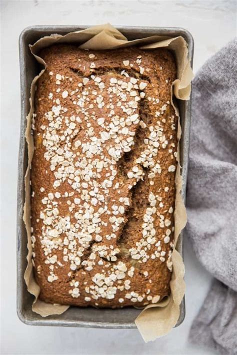 Flourless Oatmeal Banana Bread Gluten Free The Roasted Root