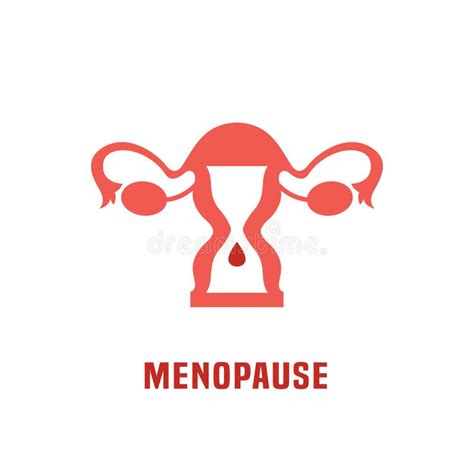 Icono Del Vector De La Menopausia Ilustraci N Del Vector Ilustraci N