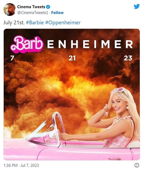 Barbenheimer Is Coming Fans Go Wild Making Hilarious Memes About