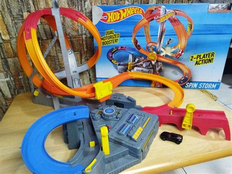 Motorized Hot Wheels Spin Storm Hobbies Toys Toys Games On Carousell
