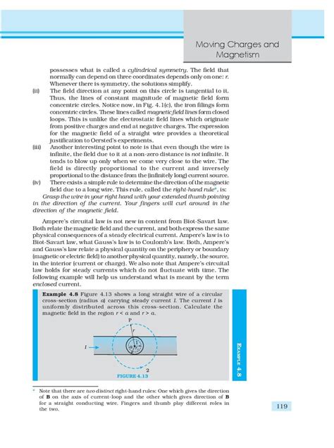 Ncert Book Class 12 Physics Chapter 4 Moving Charges And Magnetism Pdf Aglasem