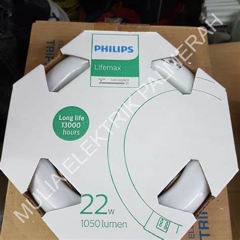 Jual Lampu Tl Ring Rings Neon Bulat Philips 22w 32w Shopee Indonesia