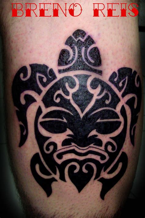 Reis Da Tattoo Tartaruga Maori