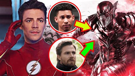 The Flash Season 8 Red Death Villain Teaser Breakdown Evil Oliver