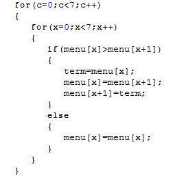 Array Sorting Pada C Rodeblog Coding Galau