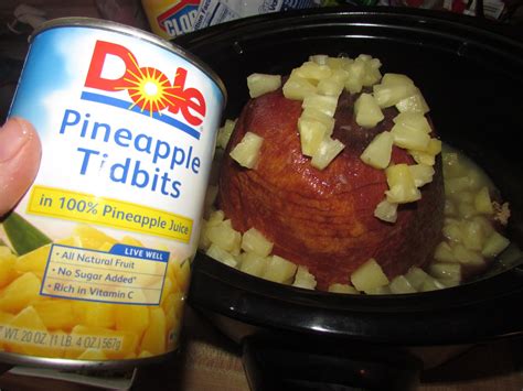 For The Love Of Food Crock Pot Brown Sugar Pineapple Ham For The Holidays