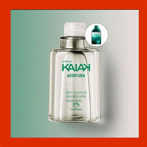 Refil Deo Corporal Kaiak Aventura Masculino 100ml Kit De Perfume