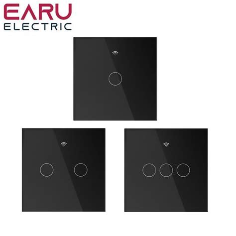 Interrupteur Black Gang Interrupteur Mural Intelligent Wifi Avec