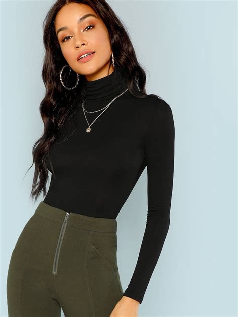 Pin by Alix Monroe on Vêtement Fashion Turtle neck Turtle neck top