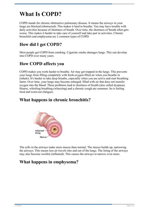 Text What Is Copd Healthclips Online