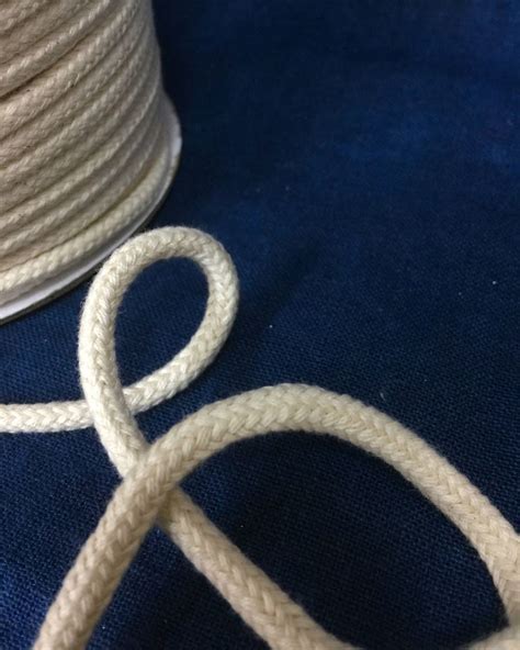 Mm Cream Cotton Braided Rope Natural Rope Macrame Cord Etsy