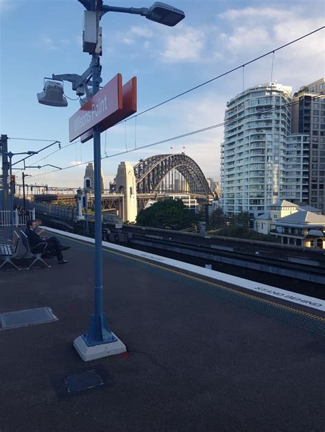 Beautiful Milsons Point Station Rsydney